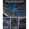 [2025 Updated] Bolamp Car Windshield Sun Shade, [Effective Keep Cool] Spring Structure Umbrella Sunshade for Automobile Windshield, Protect Cars