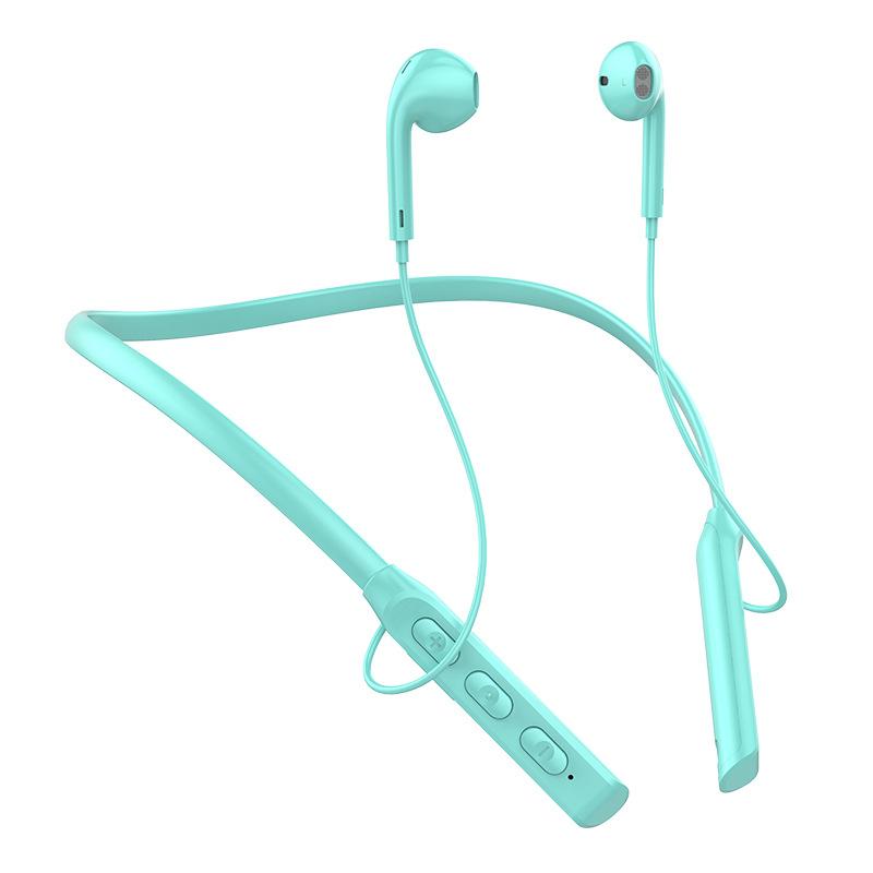 

9D Super Bass Neckband Bluetooth Headset Водонепроникні спортивні навушники з мікрофоном для смартфонів IOS Android зелений
