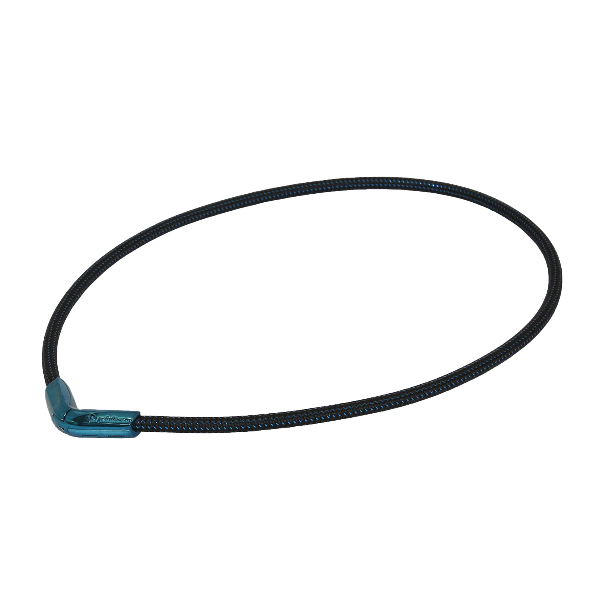 

Phiten unisex adult Sport X50 Necklace V Edge, Met