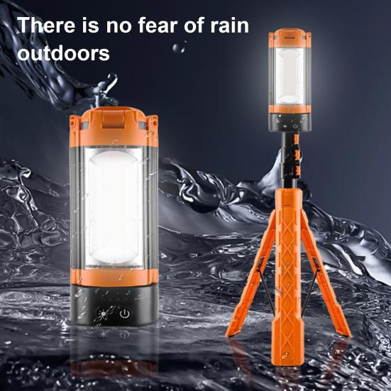 Camping Light with Bracket Rechargeable 90000mAh Camping Lantern Telescoping Waterproof Tent Light