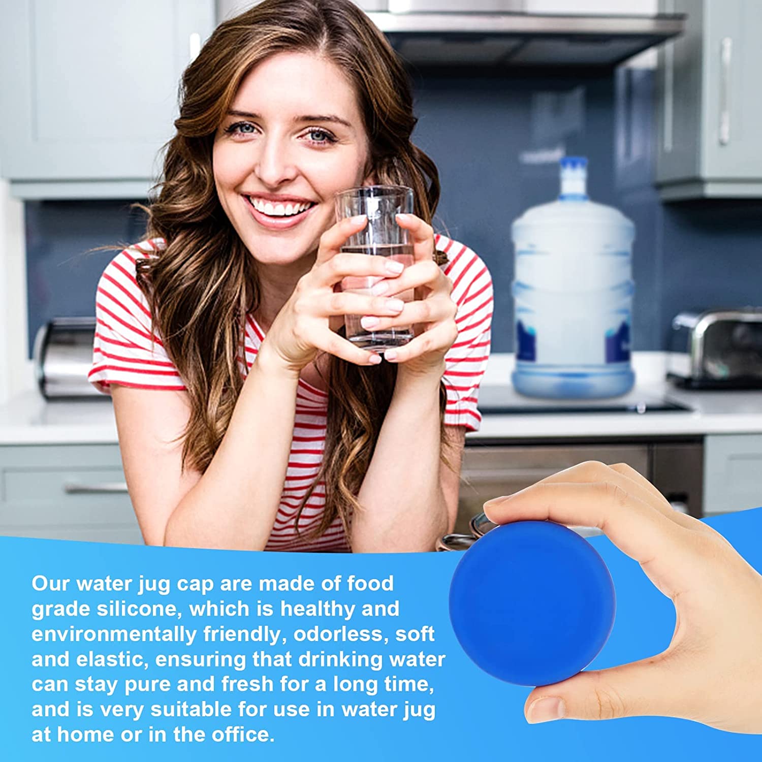 Крышка для кувшина для воды 5 галлонов — фото 4