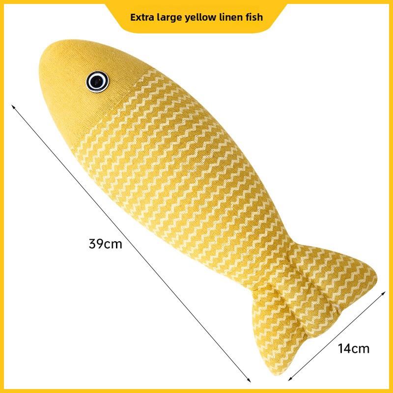 Cat Toys for Self-entertainment and Boredom, Catnip Simulation Fish, Little Cat Teeth Grinding and Cleaning, Cat Toys, Pet Cat Supplies