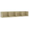 CD-Wandregal, Wanddekoregal, Wand-Display-Aufbewahrungsregal, 100x18x18 Cm