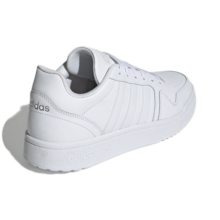Adidas Neo Postmove Synthetic Leather Comfortable Low-Top Skate Shoes Women Skate Shoes Cloud-White H00456