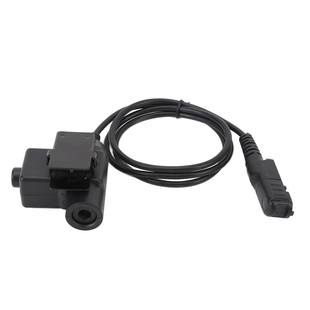 Adaptador U94 com 6 pinos e clipe de crocodilo, cabo conector para fone de ouvido U94 para XPR 3300 3500 P6600 6620