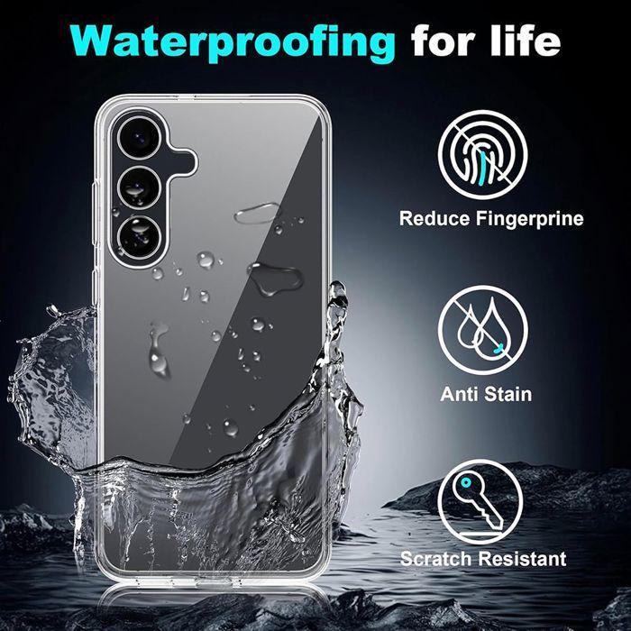 Coque de Protection - BOOLING - pour Samsung Galaxy S25 FE - Silicone Transparent - Antichoc - Slim Léger