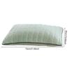 Stable Pillow Cover with Elastic Bands Travel Pillow Cover Anti-slip Quilted Waffle Pillowcase Protect from Dust Sweat And Stain