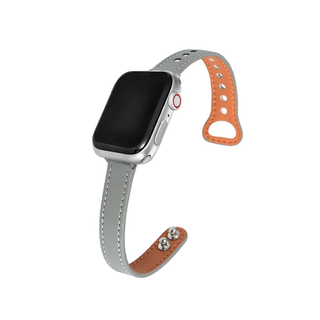 Curea de ceas inteligentă pentru Apple Watch Band 40mm 44mm 38mm 42mm pentru iwatch Series SE 654321 Înlocuire curea de ceas de femeie din piele