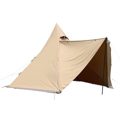 Tenmaku Design Circus TC DX Kişi Tek Direkli Çadır Etekli Solo Duo Aile Kamp Halat Mandal Saklama Kutusu Dahil MID+ 2-4