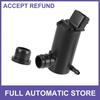Black Windshield Washer Motor Pump ONE  for Toyota Camry Solara Corolla
