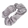 5pcs Light Up Scrunchies Light Up Grey Satin Elastic Glow In The Dark Hair Scrunchy for Women