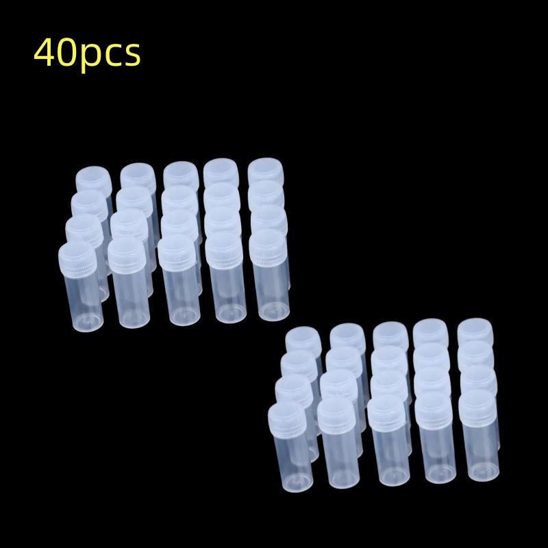 5ml Plastic Bottle Sample Jar 5g Small Barrel Vials Medicine Pill Liquid Powder Capsule Storage Container Packing Bottles