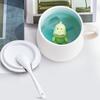 3D Animal Inside Mug, Funny Ceramic Cup, Coffee Mugs with Lid and Spoon, Milk Tea, Breakfast Cups