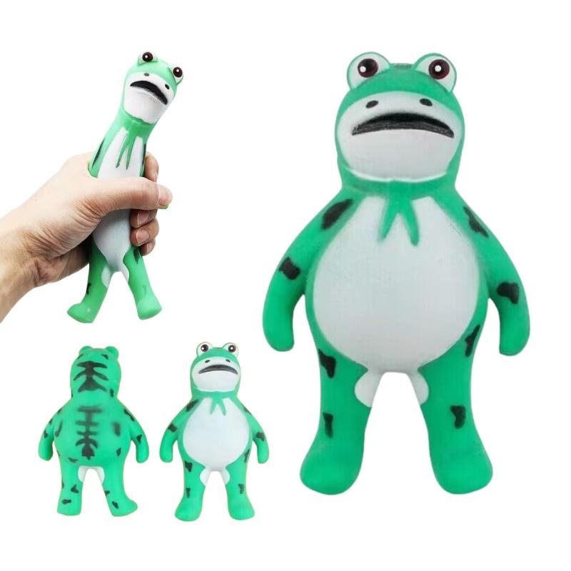 Kreatives TPR Frosch Quetschspielzeug zur Stressbewältigung Großhandel von der Fabrik in Zhejiang
