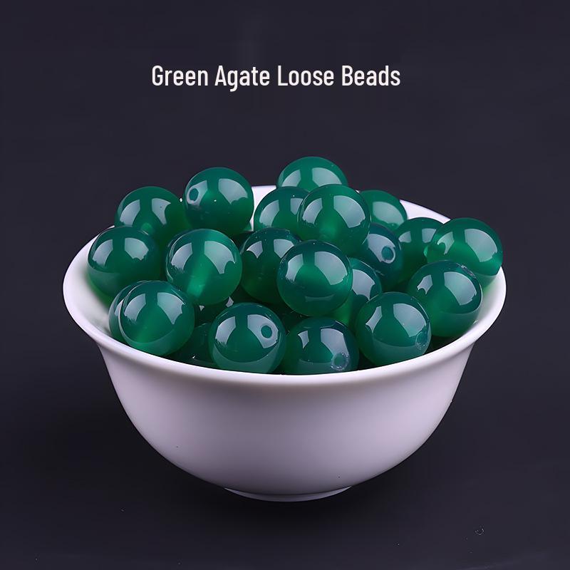 Natural Agate Beads for Handmade DIY Jewelry and Crystal Bracelet Crafting