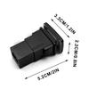 33x22mm For Toyota Landcruiser Yaris RAV4 12V Blue Rear Fog Zombie LED Light Switch On/Off Push Button Signal Lamp Bar Switch Switches4
