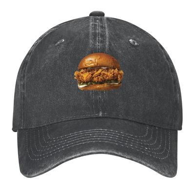 Popeyes Chicken Sandwich Sticker Baseball Cap Sun Hat For Children Golf Winter Hat Funny Hats Women Mens