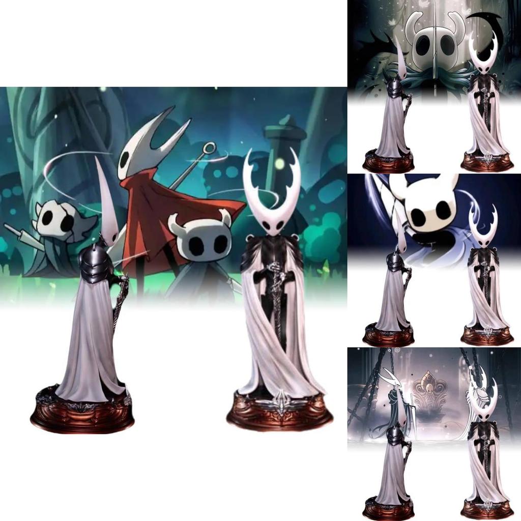 High Quality Pvc Hollow Knight White Prince Figurine Boxed Collectible Model 29cm