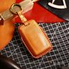 Genuine Leather Car Remote Key Fob Cover Key Case For Land Rover Range Rover Evoque Discovery Sport 5