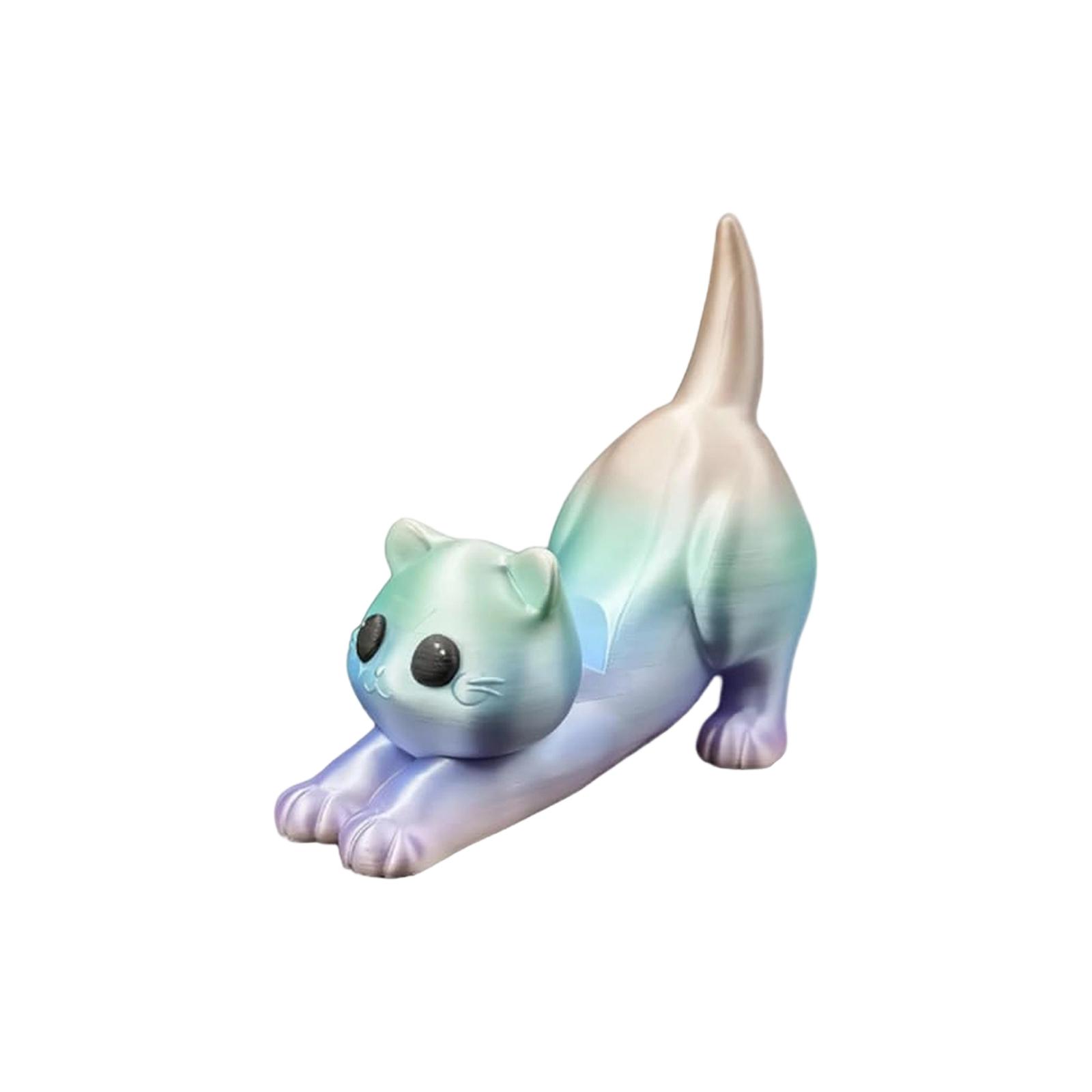 

Милая подставка для телефона с многофункциональным 3D-принтом в виде животного для и украшения домашнего рабочего стола One Size