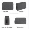 Electronics Organizer Waterproof Travel Storage Pouch Portable Polyester Bag for Data Lines Cord Charger Power Bank