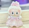17CM Pendant Doll Baby Clothes First, Second and Third Generation Blind Box Dress Set Accessories