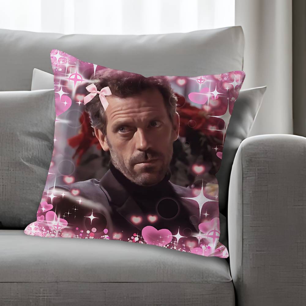 TV Show HHouse Various Sizes Square Pillow Case For Car Home Bedchamber Decor Custom Valentine Gift