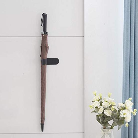 VORCOOL Car Umbrella Holder with Umbrella Easy for Home Set Hooks, Storage, Adhesive, Use, 2-Piece