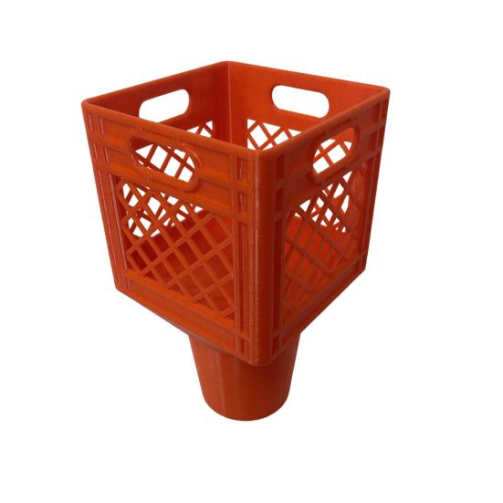 Car Cup Holder for Expander Square Milk Half Gallon Jug Classic Milk