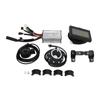 36V 48V 250W Electric Motor Controller Kit KT 15A Motor Controller with LCD3 Display Panel 130X Throttle 8C Sensor