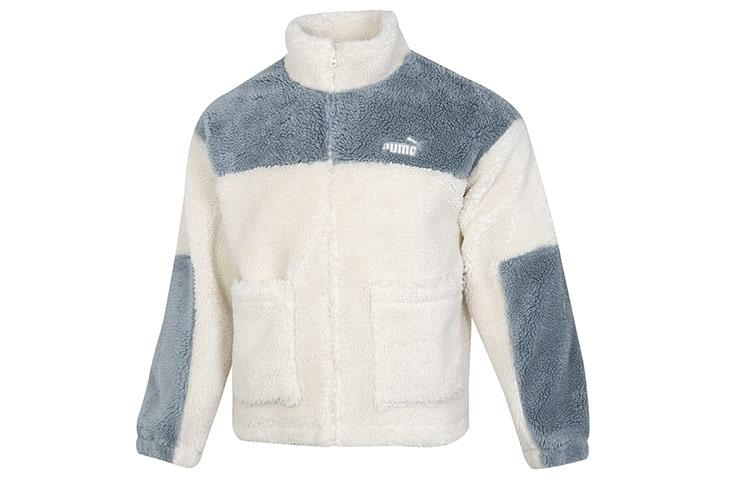 PUMA Velvet feel Coat Men s Ecru 534931-93 M