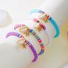 New Starfish Shell Soft Ceramic Ankle Chain For Women, Summer Beach Series Fashionable And Versatile Jewelry Gift