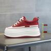 Little White Shoes Women's New Breathable Casual Versatile Thick-soled Thin Sports Summer Breathable Mesh Shoes