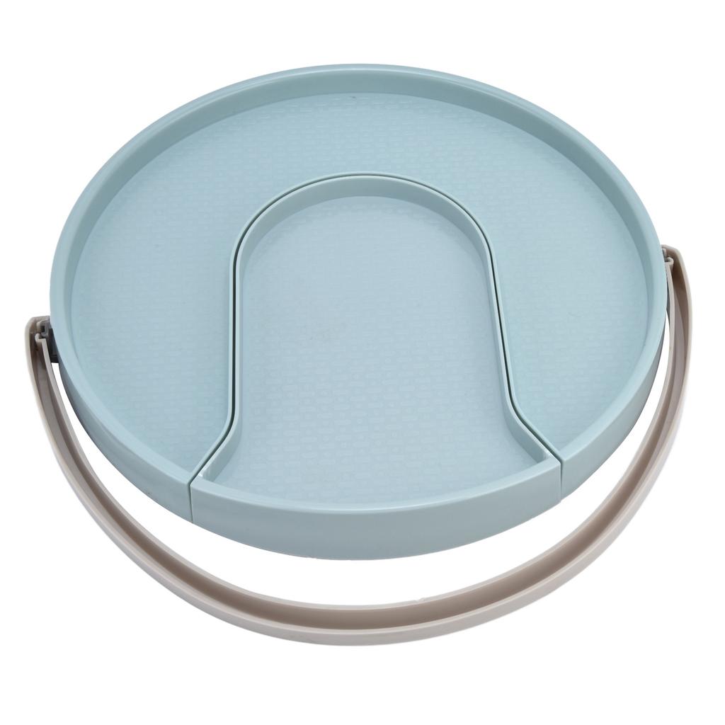 Kitchen Storage Turntable Non Skid Kitchen Spice Beverage Pull Out Rack for Kitchen Cabinets Pantry