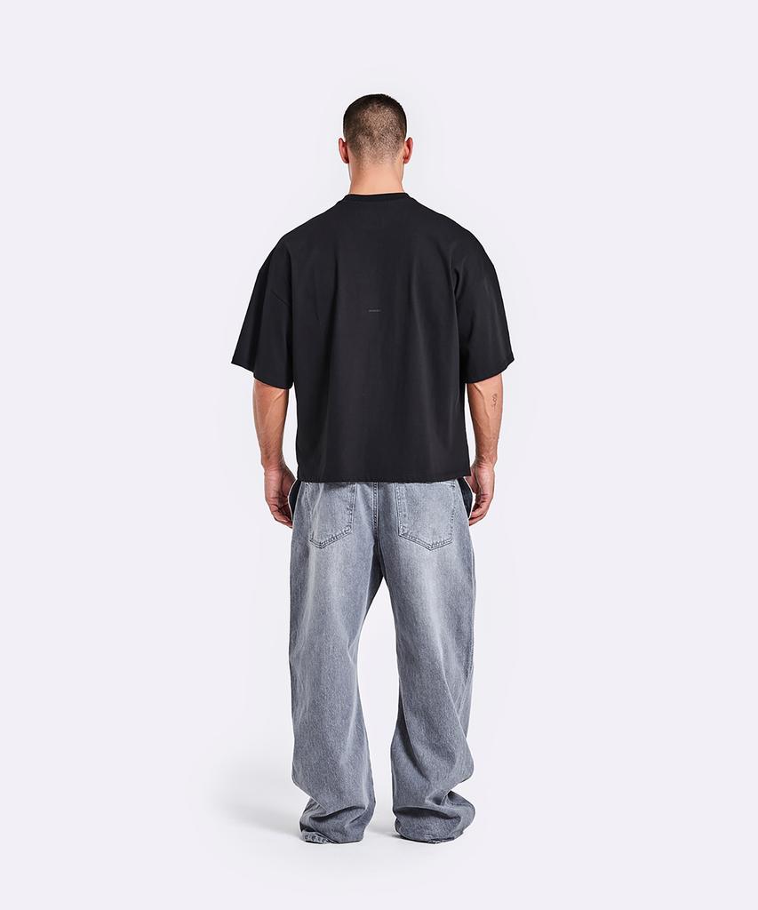 51Peosenteu Oversized T-Shirt - Black