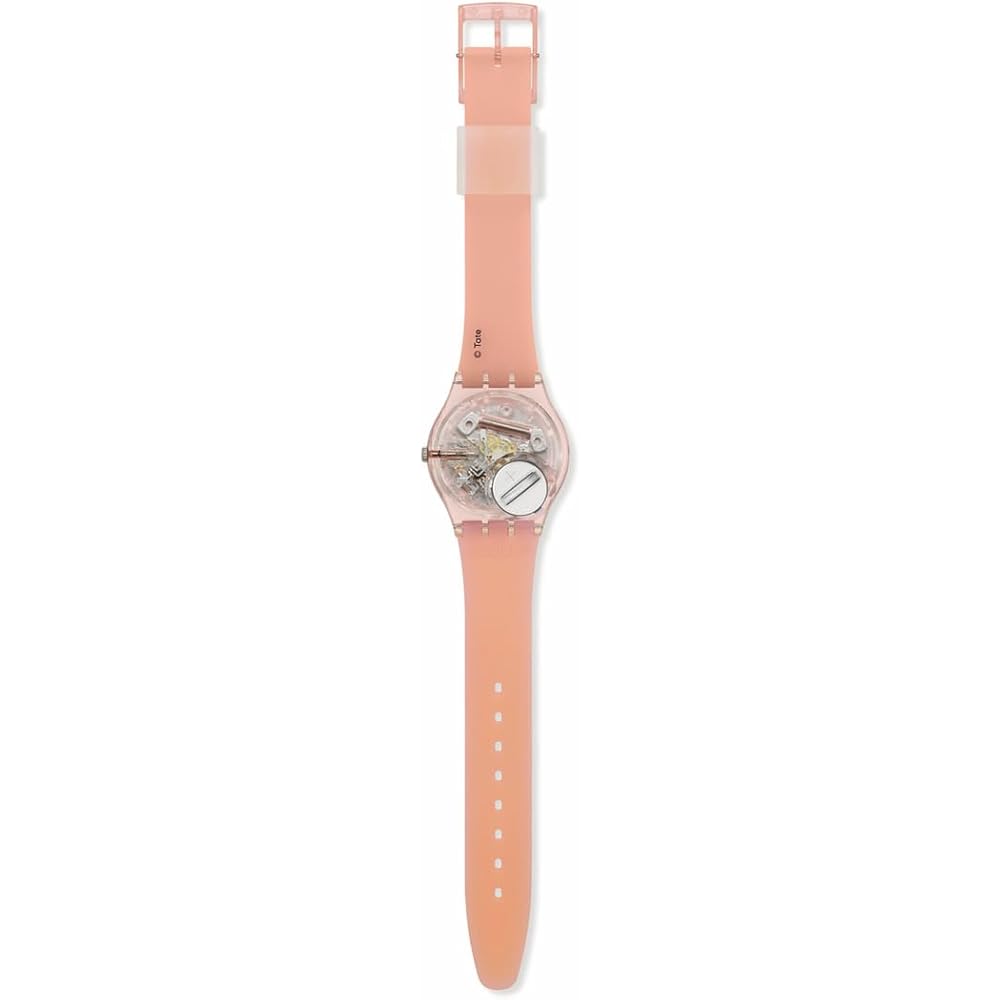 Swatch Turner’s Scarlet Sunset Gent Watch SO28Z700 Red Dial Stainless Steel Case 30m Water Resistant