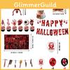 Halloween Decorations Halloween Banner And Spiraling Hanging Decorations Set