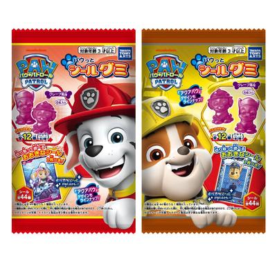 Takara Tomy Arts Patrulha Canina Adesivo de Goma Patrulha Canina Sabor Uva [Caixa 20]