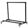 Flatsons Multiple Guitar Stand Foldable Universal Electric Guitar Bass Display Rack Wheels