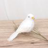Bird Fake Birds Pigeon Doves Figure Dove Figurine Artificial Decor Decoration White Ornament Lawn Faux Toy Garden Playset