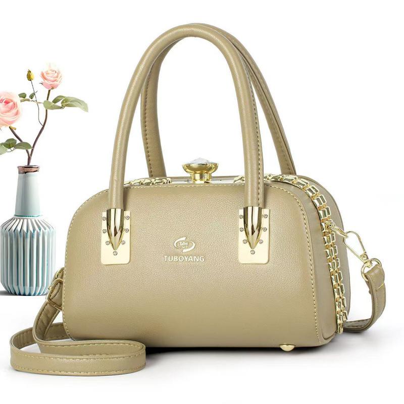Exquisite square handbag New trendy temperament shoulder bag Casual versatile messenger bag