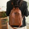 PU Design Women's Backpacks Simplicity Trend Zipper Versatile Large Capacity Ladies Bags