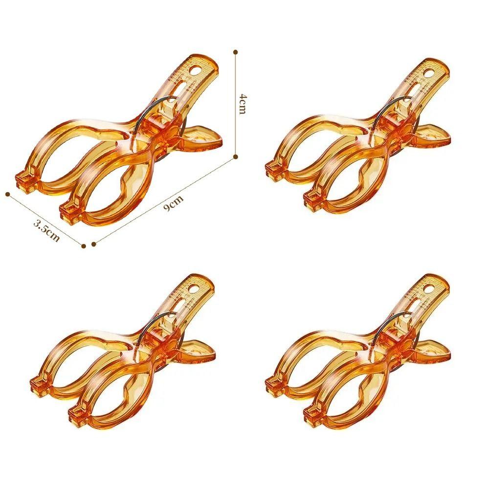 

4Pcs Large Quilt Clothes Clip Plastic Clothes Drying Clips Drying Clothes Pegs Bedroom S