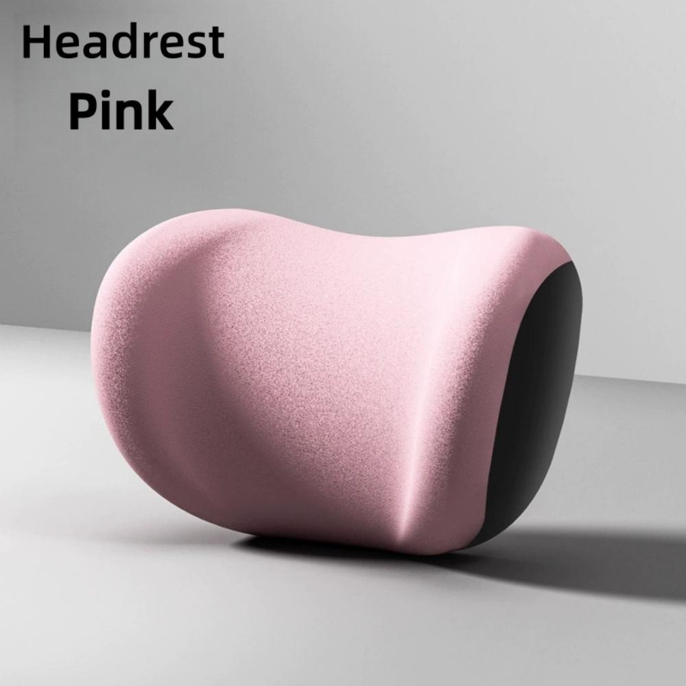 Car Headrest Lumbar Support Car Neck Pillow Waist Cushion Driver Seat Backrest Car Cushion Driving Lumbar Support Waist Support 7HD