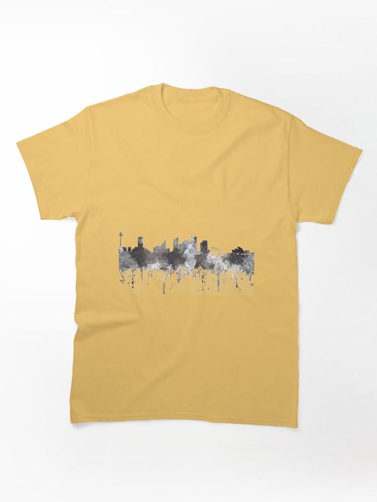 Cities Skylines Sydney, New South Wales, Australia Skyline - CRISP Classic T-Shirt
