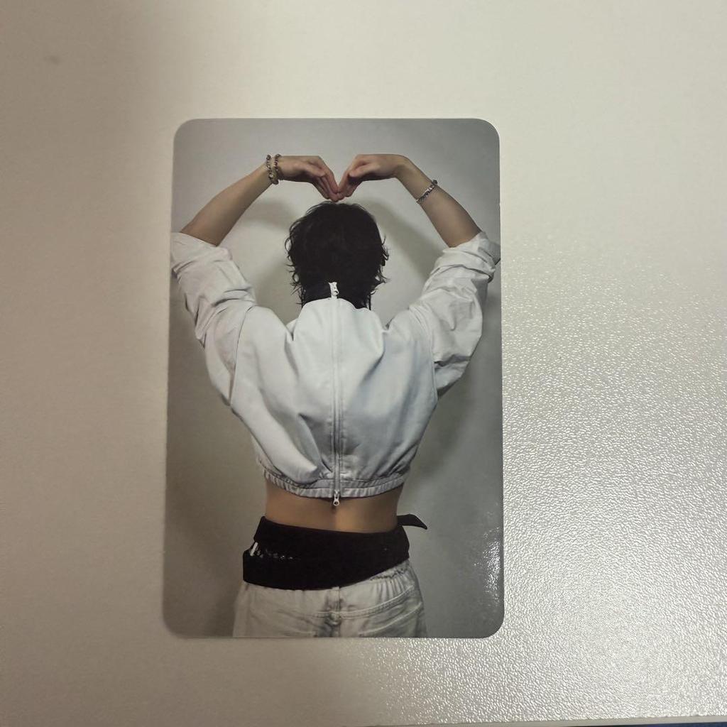 [USED] Straykids KARMA Double-Sided Trading Card Bang Chan Ceremony