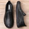 Codzienne skórzane buty męskie 2025 jesień nowe skórzane buty wizytowe miękka podeszwa ręcznie robione skóra bydlęca pierwszej jakości buty męskie mokasyny