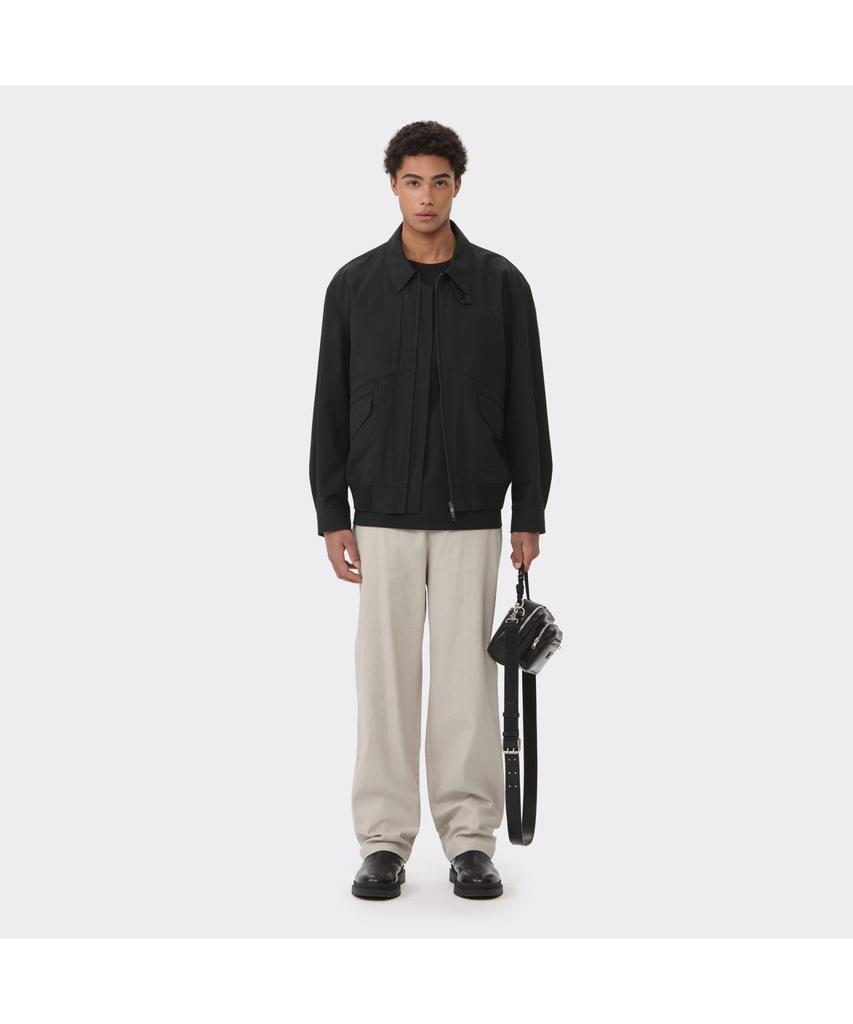 Keoseuuteommellou Gray Straight Fit Cotton Pants Cwpas26111Gyl