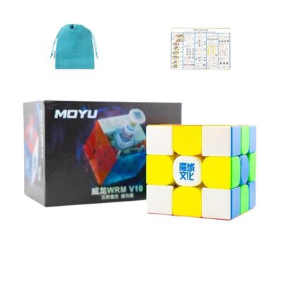 Moyu WeiLong WRM V10 Series [Japanese Cube Strategy Guide & Pouch Included / Authentic] Competition Cube (Magnetic Version)