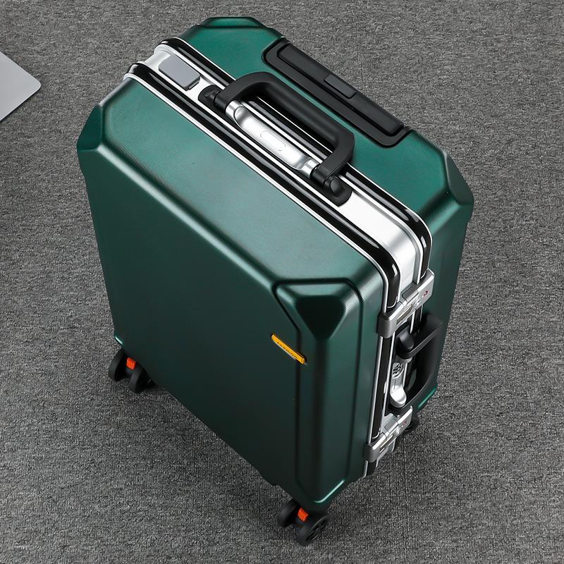 High-End 22” Travel Suitcase: Sit-On Design, 20” Carry-On for Men, Women, College Students, Business, and Large Capacity 26” Trolley Case